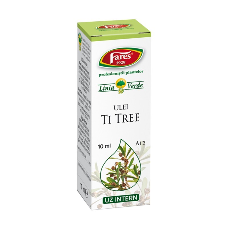 Unguente, creme, geluri - FARES ULEI TEA TREE 10ML, axafarm.ro