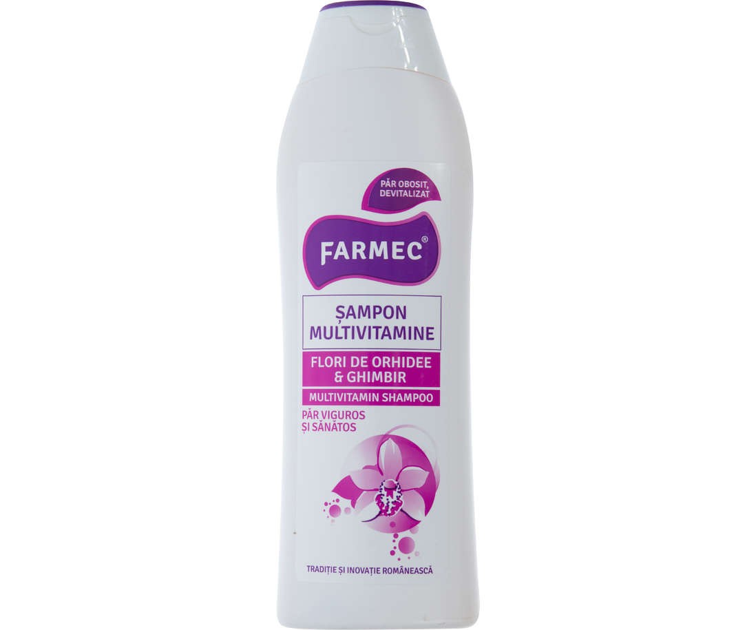 Șampoane - FARMEC SAMPON MULTIVITAMINE ORHIDEE+GHIMBIR, axafarm.ro