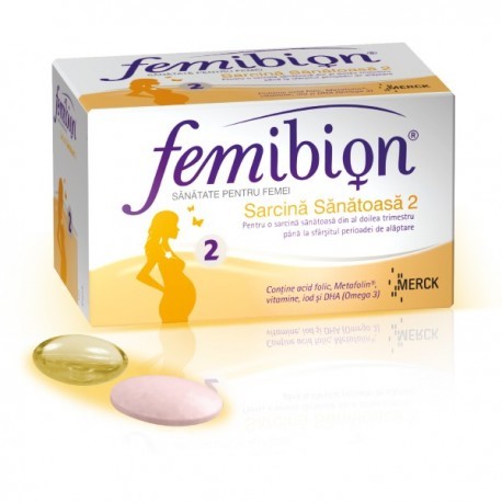 Vitamine și minerale - FEMIBION 2 60CP MERCK, axafarm.ro