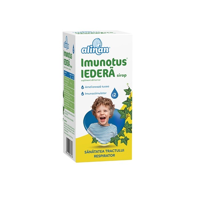 Suplimente și vitamine pentru copii - FITERMAN ALINAN IMUNOTUS IEDERA SIROP 150 ML, axafarm.ro