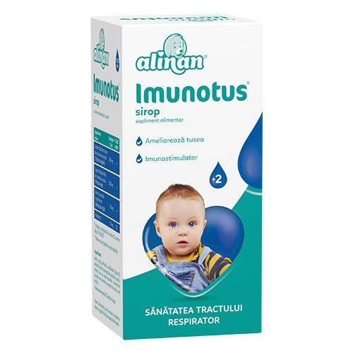Suplimente și vitamine pentru copii - FITERMAN ALINAN IMUNOTUS SIROP 150ML, axafarm.ro