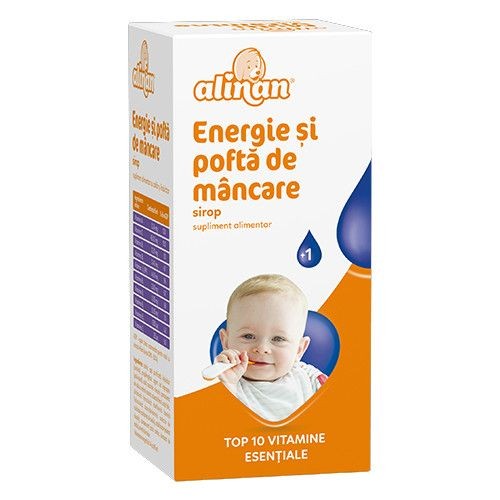 Suplimente și vitamine pentru copii - FITERMAN ALINAN SIROP ENERGIE SI POFTA DE MANCARE 150ML, axafarm.ro