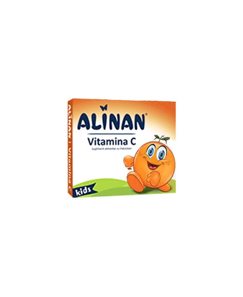 Suplimente și vitamine pentru copii - FITERMAN ALINAN VITAMINA C KIDS PORTOCALE 20CP, axafarm.ro