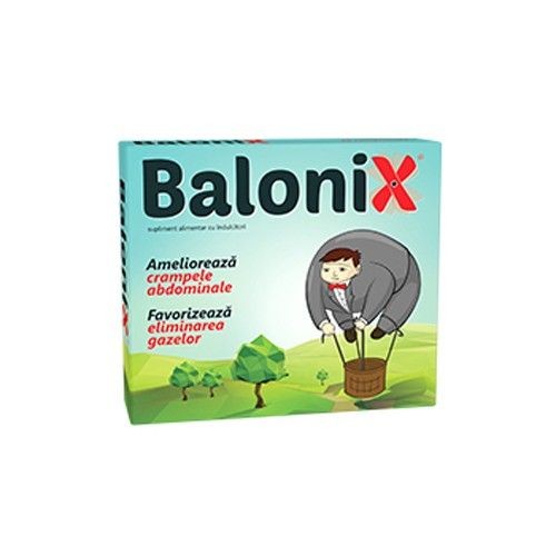 Afecțiuni digestive - FITERMAN BALONIX 20CP, axafarm.ro