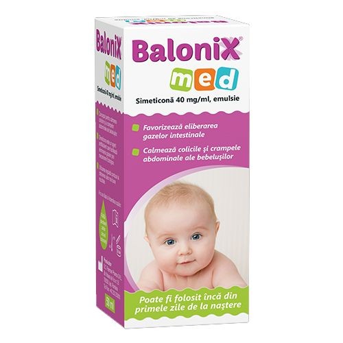 Afecțiuni digestive - FITERMAN BALONIX MED EMULSIE 50 ML, axafarm.ro