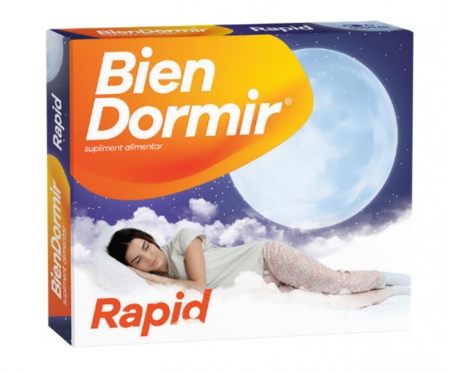 Somn liniștit - FITERMAN BIEN DORMIR RAPID 10CAPS, axafarm.ro