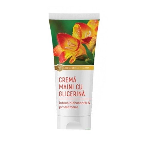 Mâini și picioare - FITERMAN CREMA MAINI CU GLICERINA 75ML, axafarm.ro