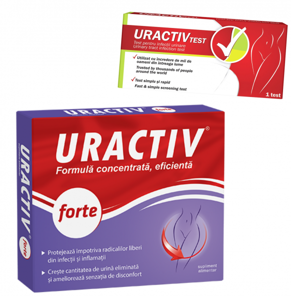 Aparat genital - FITERMAN URACTIV 21 CAPS PROMO URACTIV TEST CADOU, axafarm.ro