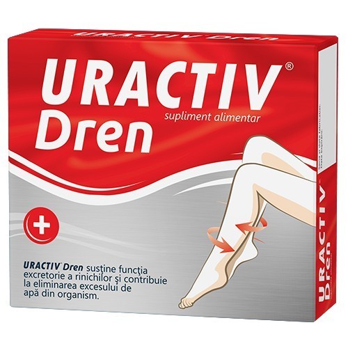 Aparat genital - FITERMAN URACTIV DREN 30CAPS, axafarm.ro