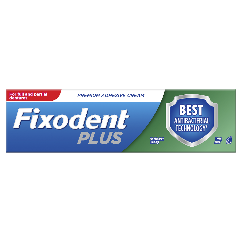 Protetică dentară - FIXODENT PLUS BEST ANTIBACTERIAL TECHNOLOGY 40G, axafarm.ro