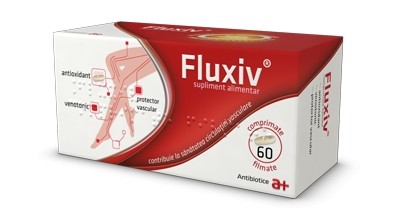 Aparat cardiovascular - FLUXIV 60CP ANTIBIOTICE SA, axafarm.ro