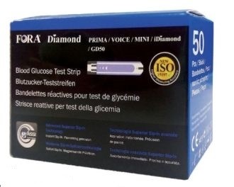 Glucometre - FORA DIAMOND TESTE GLICEMIE 50BUC, axafarm.ro