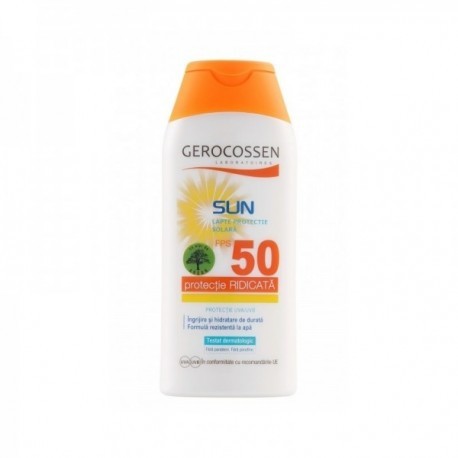 Protecție solara - GER SUN LAPTE PROT. SOLARA FPS 50 x 200 ml, axafarm.ro