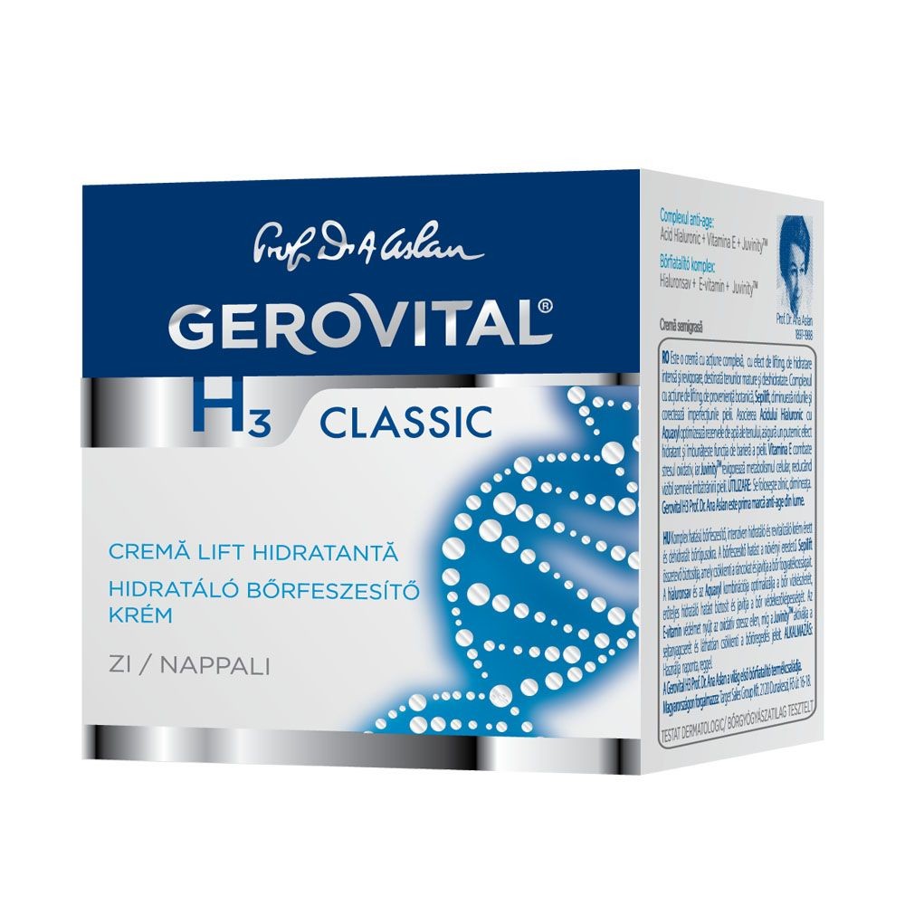 Anti-rid - GEROVITAL H3 CLASSIC CREMA LIFT HIDRATANTA DE ZI 50ML, axafarm.ro