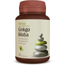 Memorie și concentrare - GINKANA GINKGO BILOBA 40 MG X 30 CP, axafarm.ro