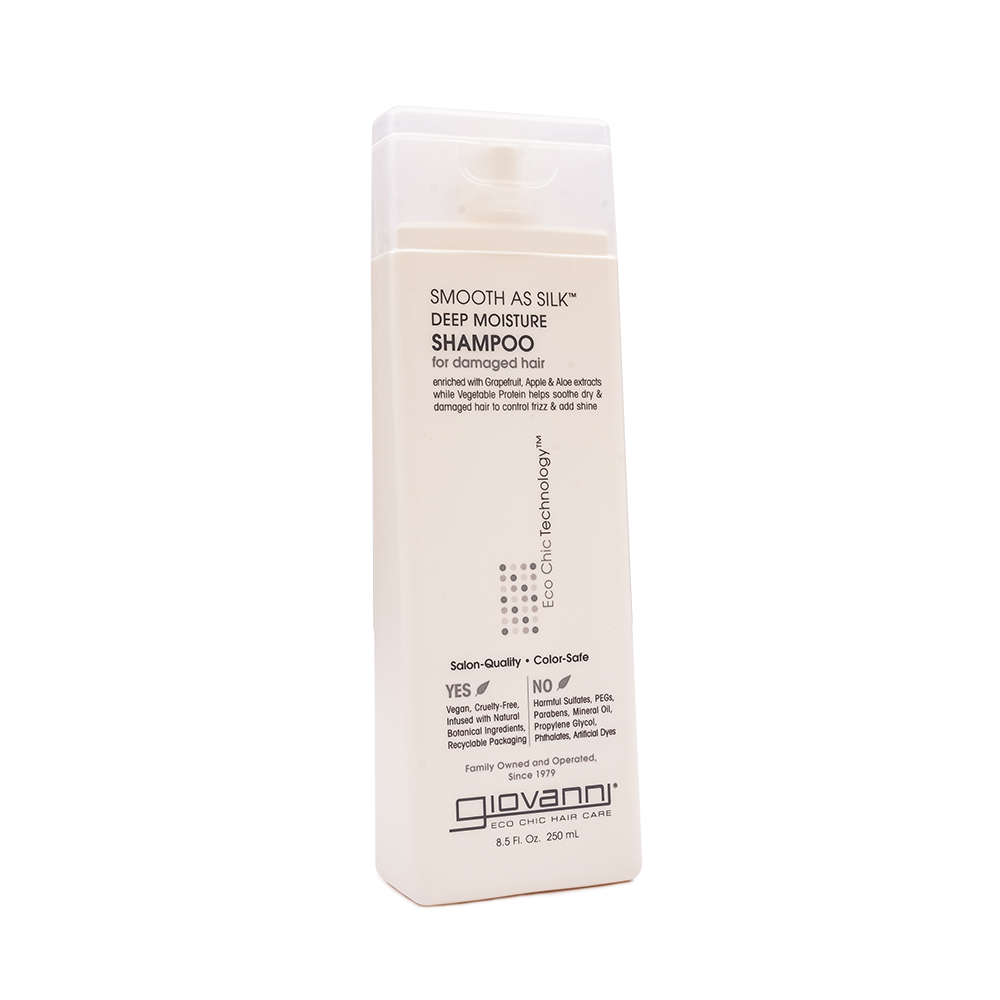 CURLY HAIR - GIOVANNI SAMPON INTENS HIDRATANT SMOOTH AS SILK 250ML, axafarm.ro