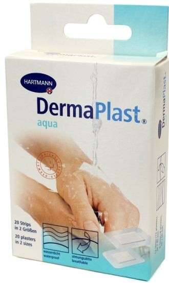 Consumabile medicale - HARTMANN DERMAPLAST AQUA PLASTURI 20BUC, axafarm.ro