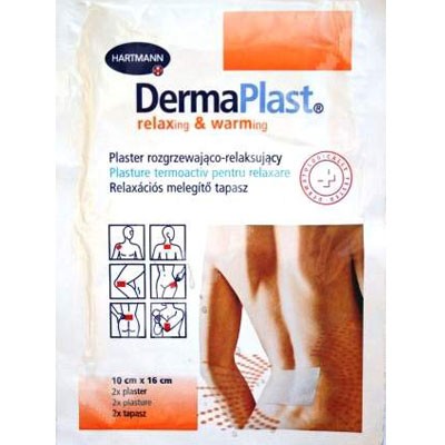 Consumabile medicale - HARTMANN DERMAPLAST WARM&RELAX PLASTURI 10X16CM, axafarm.ro