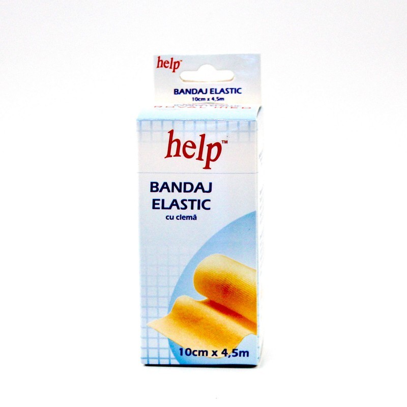 Consumabile medicale - HELP RVM BANDAJ ELASTIC 10X4.5, axafarm.ro