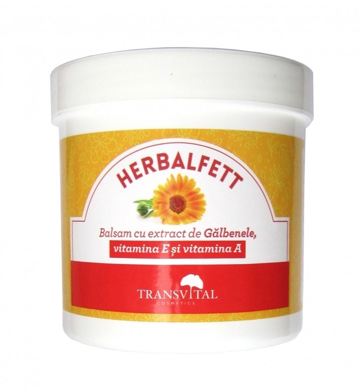 Unguente, creme, geluri - HERBALFETT GALBENELE+VIT.E+VIT.A 250 ML, axafarm.ro