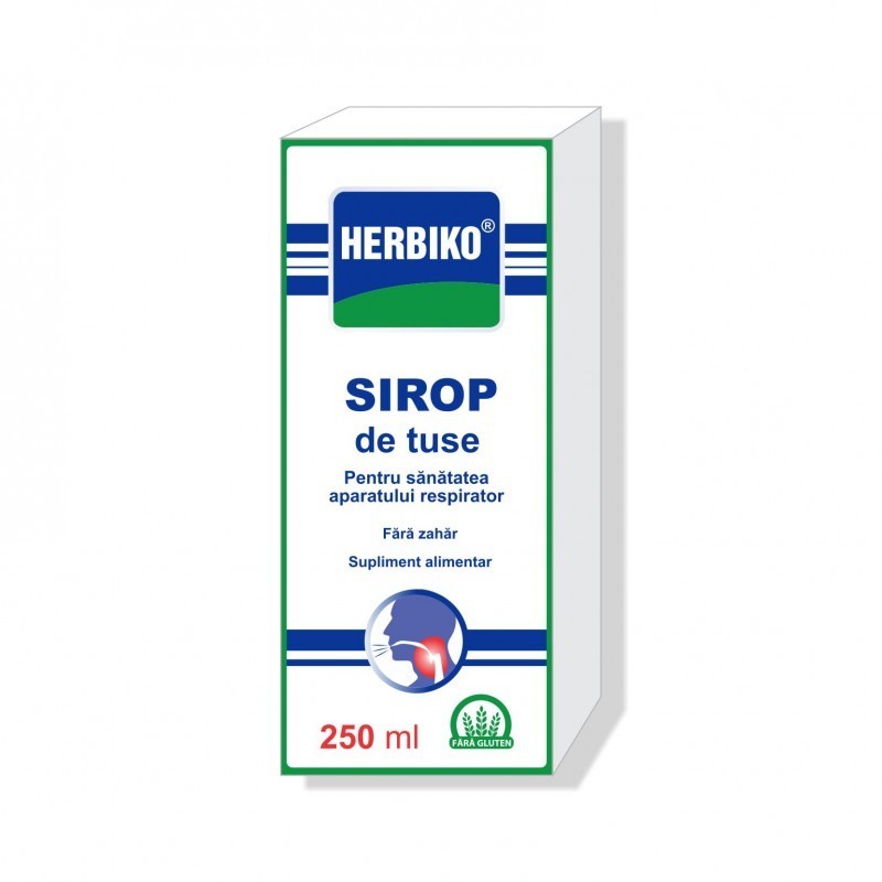 Siropuri - HERBIKO SIROP ADULCI 250ML, axafarm.ro
