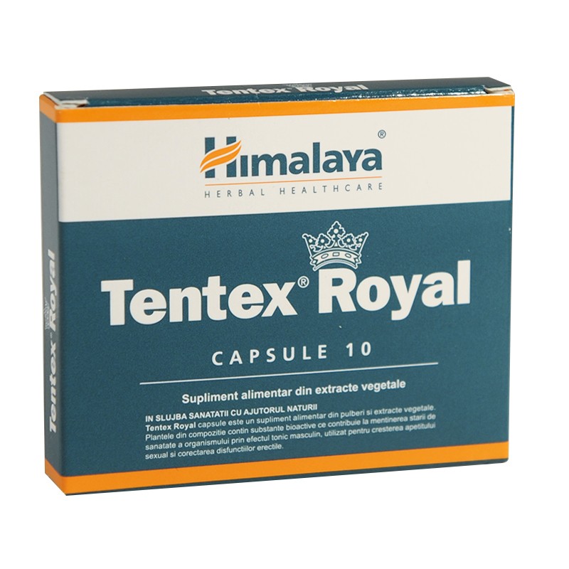 Tonice sexuale - HIMALAYA TENTEX ROYAL 10CAPS, axafarm.ro