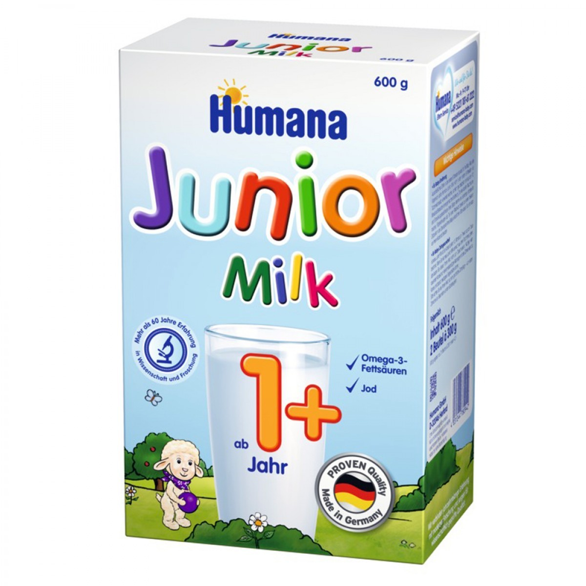 Hrana și alăptare - HUMANA JUNIOR MILK x 600 GR, axafarm.ro