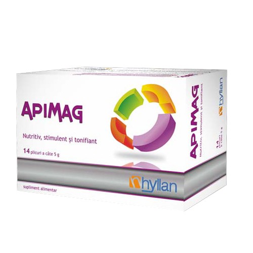 Vitamine și minerale - HYLLAN APIMAG X 14PL, axafarm.ro