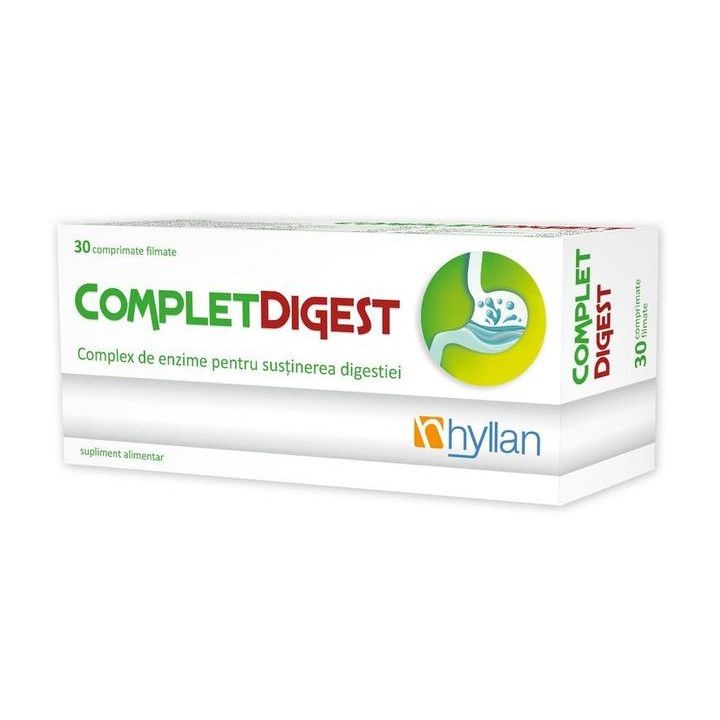 Afecțiuni digestive - HYLLAN COMPLET DIGEST 30CP, axafarm.ro