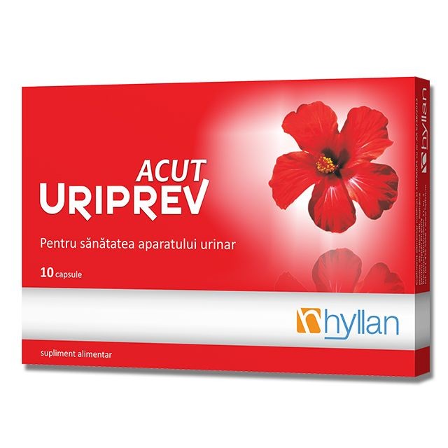 Aparat genital - HYLLAN URIPREV ACUT 10 CPS, axafarm.ro