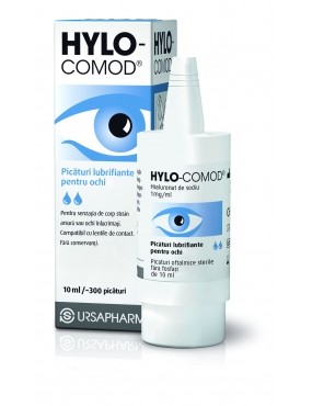Produse oftalmice - HYLO COMOD PICATURI OFTALMICE 10ML, axafarm.ro