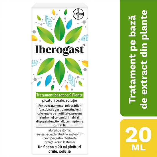 Afecțiuni digestive - IBEROGAST x 1, axafarm.ro