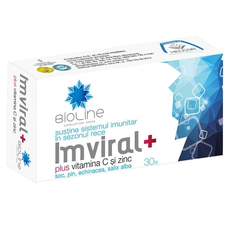 Imunitate - IMVIRAL X 30 cpr helcor, axafarm.ro