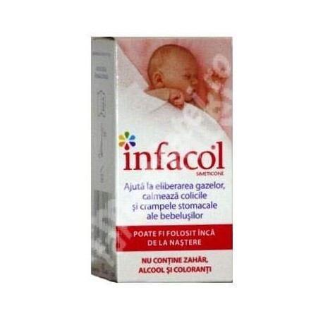 Suplimente și vitamine pentru copii - INFACOL50ML TEVA, axafarm.ro
