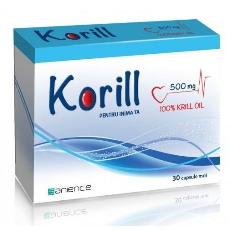 Aparat cardiovascular - KORILL 500MG 30CP MOI SANIENCE, axafarm.ro