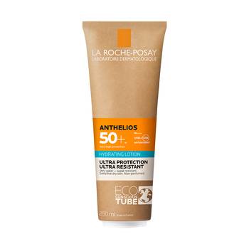 Protecție solara - LA ROCHE POSAY ANTHELIOS ECO TUBE LOTIUNE HIDRATANTA SPF 50+ 250ML, axafarm.ro