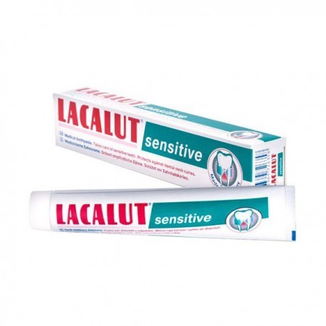 Periuța de dinți - LACALUT SENSITIV PASTA DE DINTI 75ML + 33% CADOU, axafarm.ro