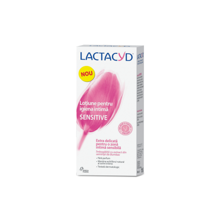 Igienă intimă - LACTACYD SENSITIVE LOTIUNE X 250 ML, axafarm.ro