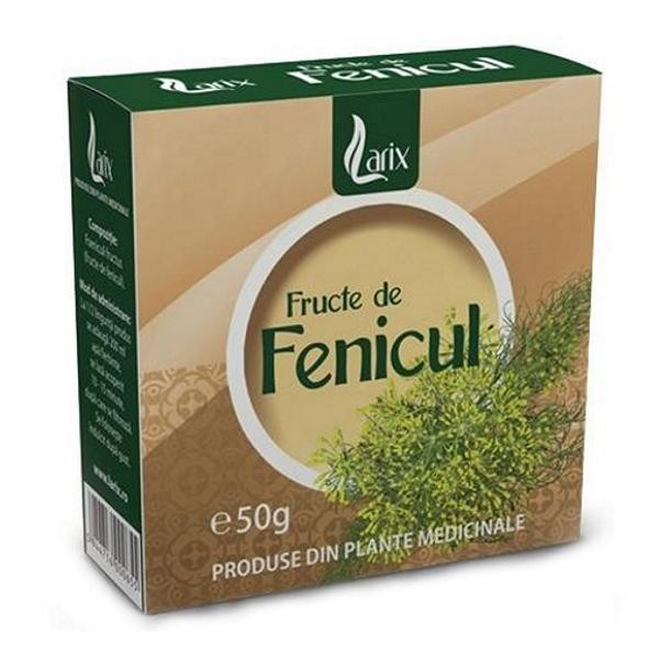 Ceaiuri - LARIX CEAI FENICUL 50G, axafarm.ro