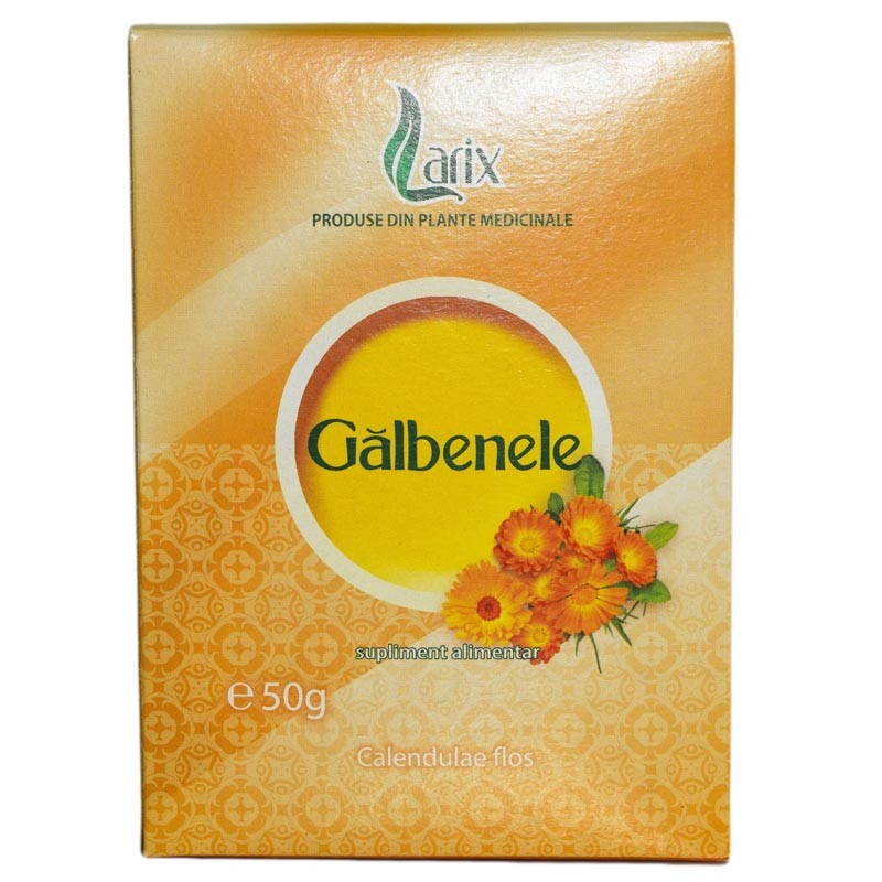 Ceaiuri - LARIX CEAI GALBENELE FLORI 50 G, axafarm.ro