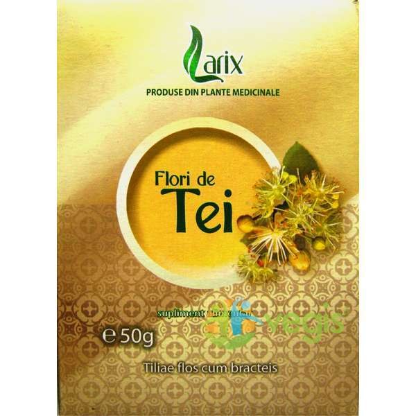 Ceaiuri - LARIX CEAI TEI FLORI VRAC 50 G, axafarm.ro