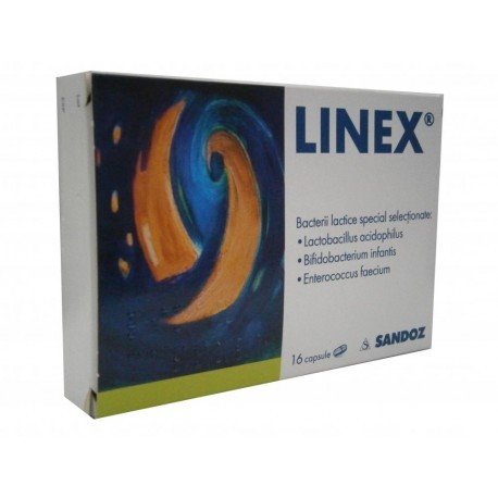 Afecțiuni digestive - LINEX 16CPS SANDOZ, axafarm.ro
