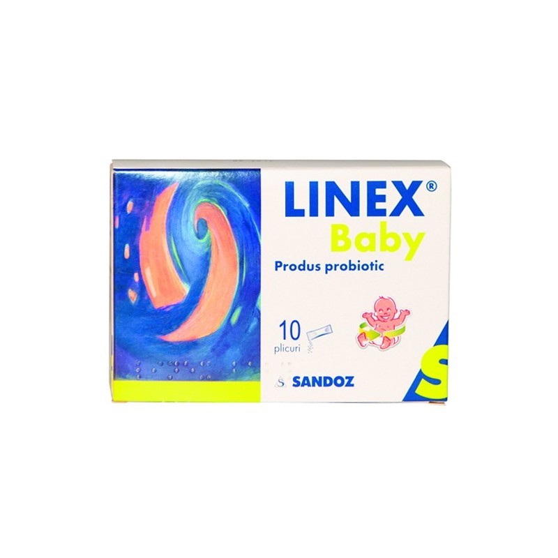 Suplimente și vitamine pentru copii - LINEX BABY X 10PL, axafarm.ro