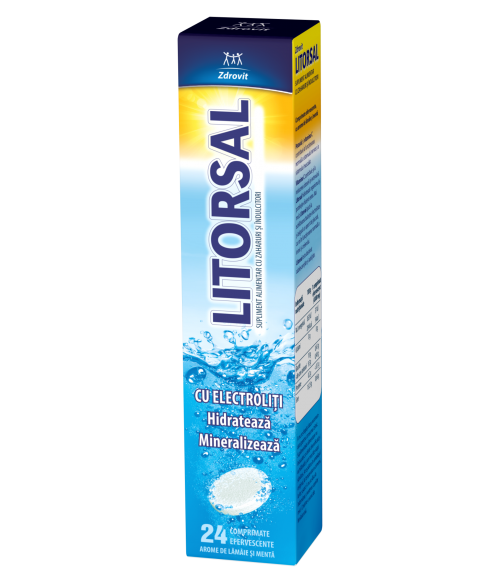 Vitamine și minerale - LITORSAL X 24 CPR. EFF., axafarm.ro