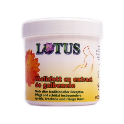 Unguente, creme, geluri - LOTUS MELKFETT CU EXTRACT DE GALBENELE 250G, axafarm.ro