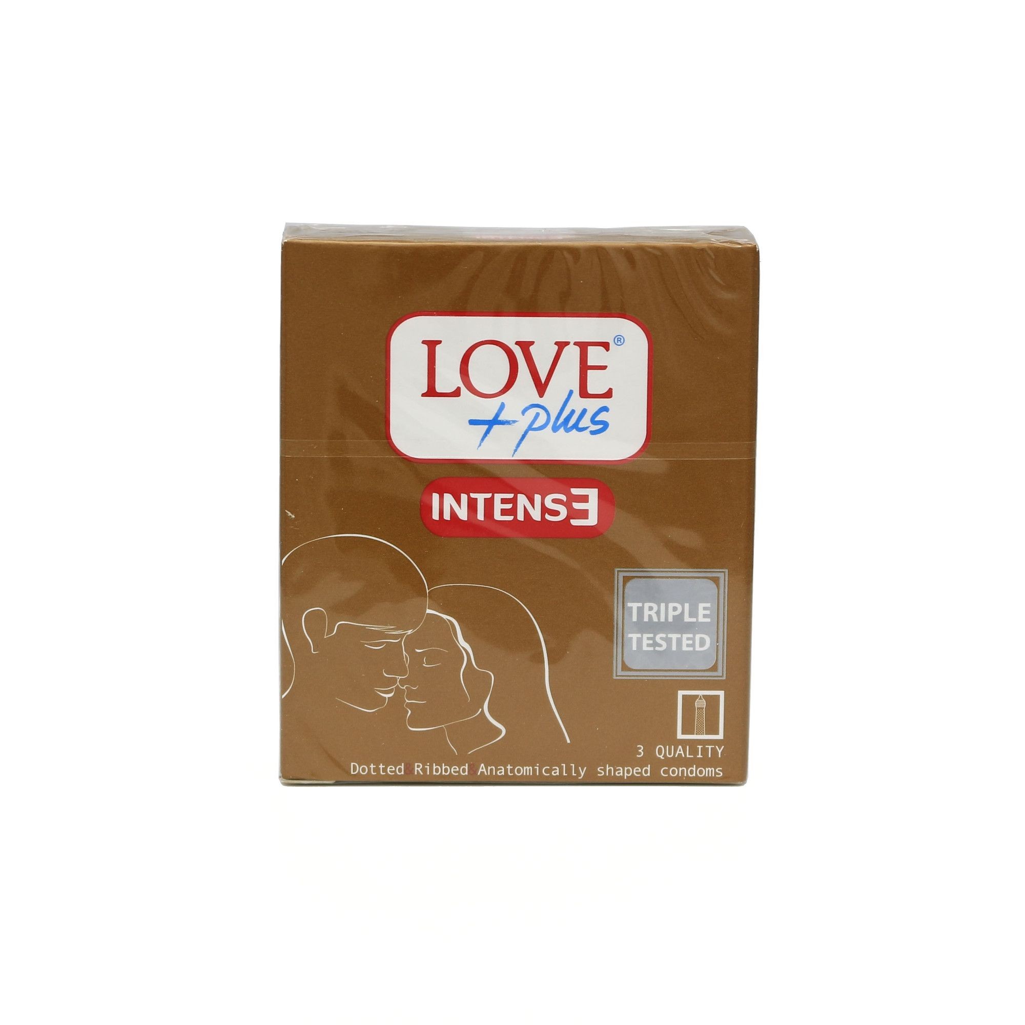 Contracepție - LOVE PLUS PREZERVATIVE INTENSE 3 BUC, axafarm.ro