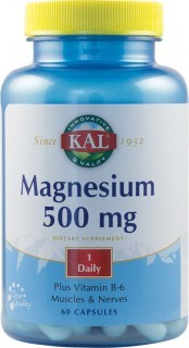 Vitamine și minerale - MAGNESIUM 500 mg x 60 cps, axafarm.ro