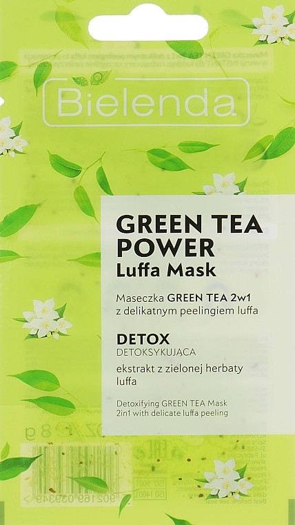 Mask bar - MASCA DE FATA GREEN TEA POWER 2IN1 BIELENDA, axafarm.ro