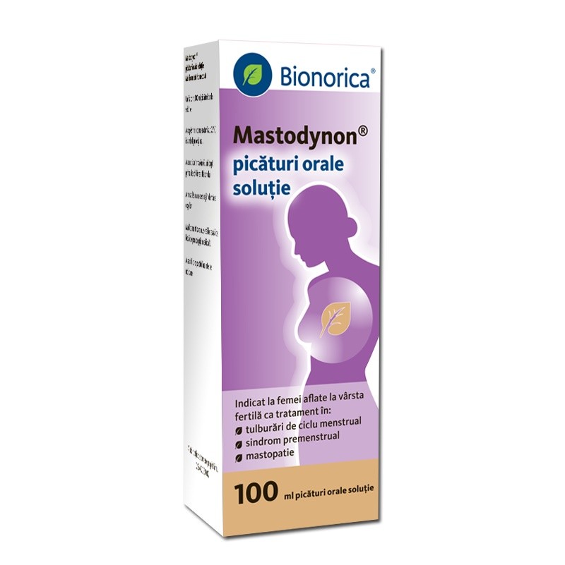 Medicamente fără prescripție medicală - MASTODYNON x 1 PICATURI ORALE, SOL. FARA CONCENTRATIE BIONORICA SE, axafarm.ro