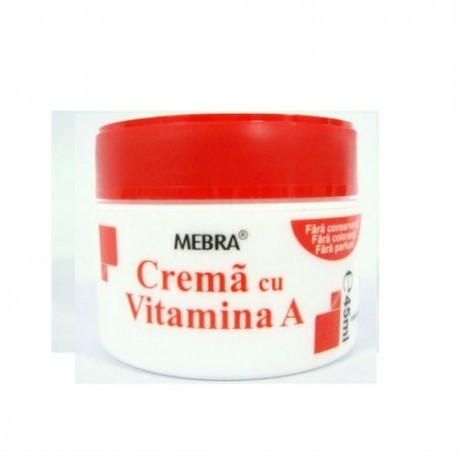 Mâini și picioare - MEBRA CREMA CU VITAMINA A 45 ML, axafarm.ro